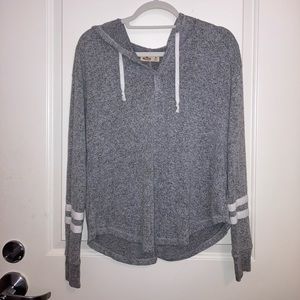 Gray Hollister Hoodie